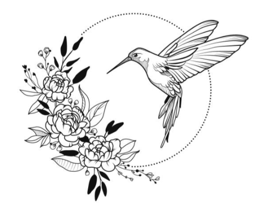 Outline:2dzmszwt4sk= Hummingbird Tattoo