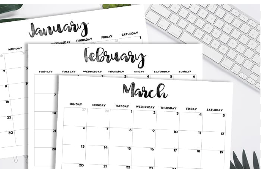 Free Printable:Ah4tlxuz4m4= Calendar Printable